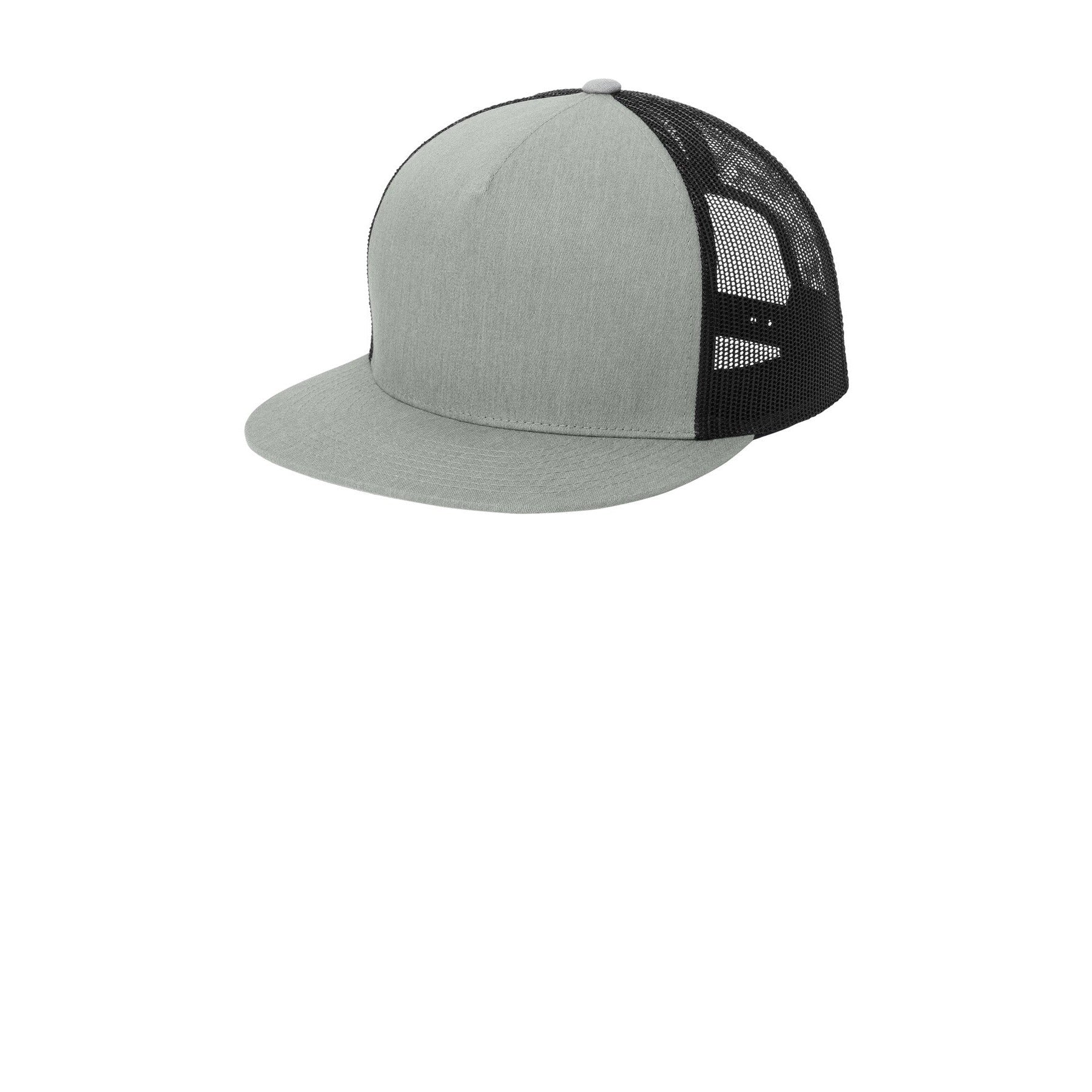 Sport-Tek-Sport-Tek® YP Classics ® 5-Panel Classic Trucker Mesh Back Cap. STC38-MedTech-5
